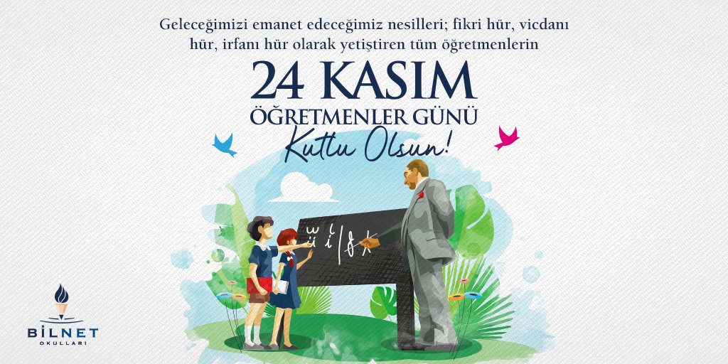 24 Kasım Öğretmenler Günü Kutlu Olsun!

#BilnetOkulları #BilnetSchools #24KasımÖğretmenlerGünü #ÖğretmenlerGünü