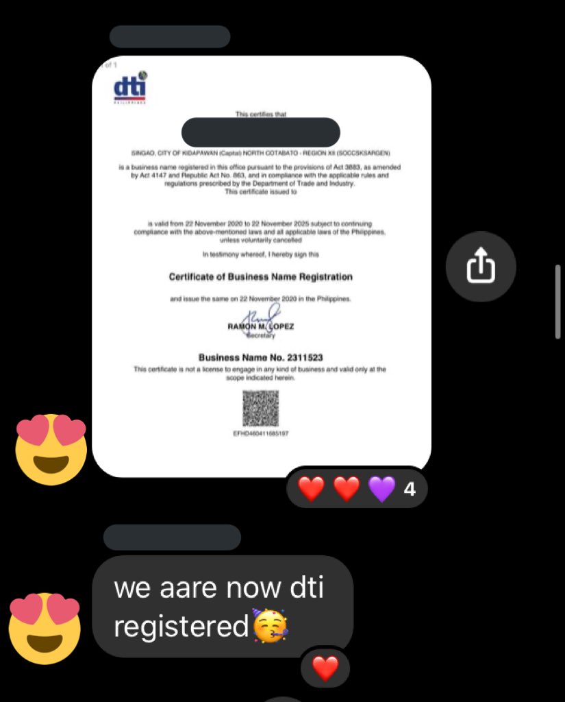 kpopst8tionph's tweet photo. our supplier is now finally dti registered! next na kami๐คฉ https://t.co/76bfHwC5Bo