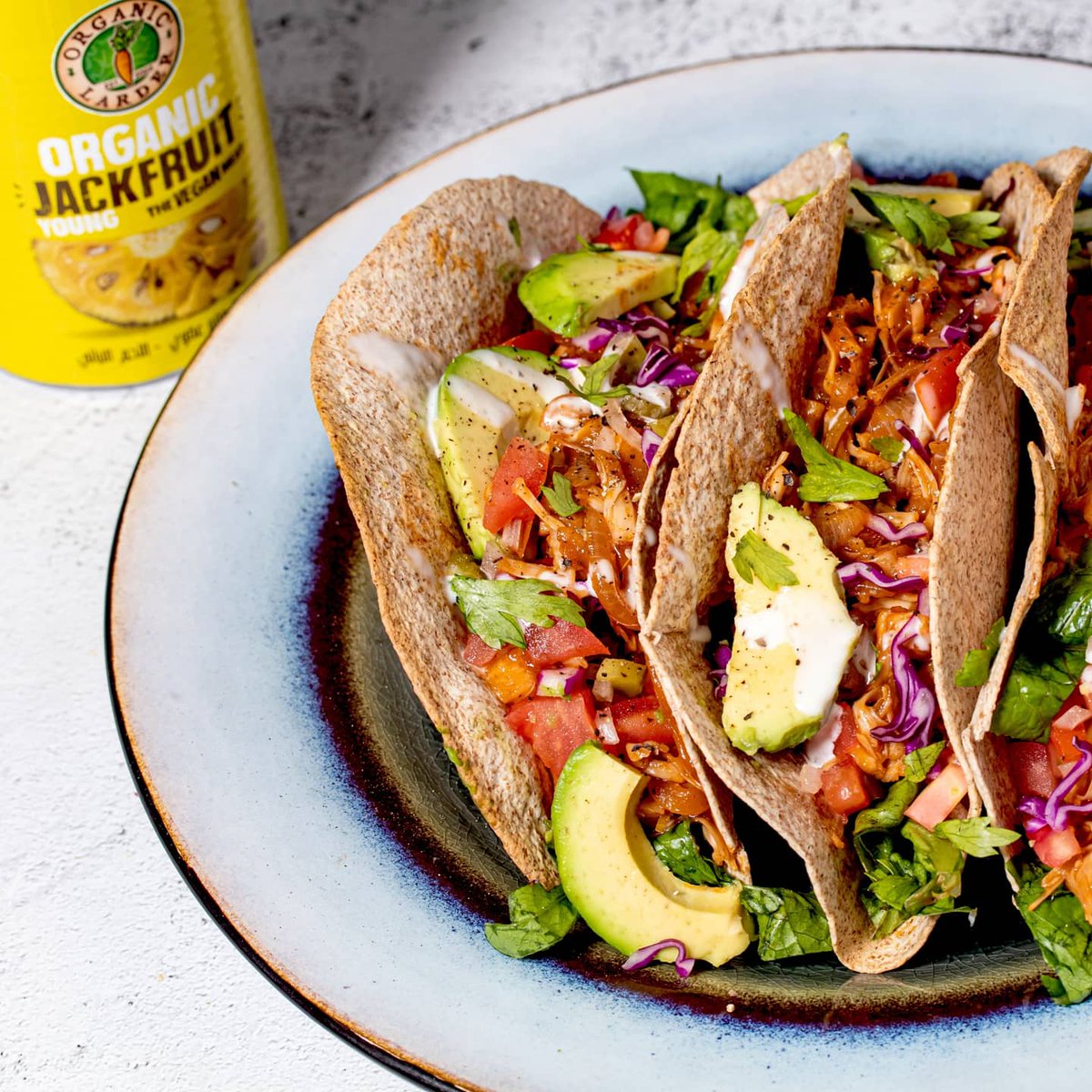 OrganicLarder's tweet photo. 🌮 𝐏𝐔𝐋𝐋𝐄𝐃 𝐉𝐀𝐂𝐊𝐅𝐑𝐔𝐈𝐓 𝐓𝐀𝐂𝐎𝐒 by Rachel ❤⁣
⁣
🌱 #OrganicLarder 🌱⁣
"𝘖𝘳𝘨𝘢𝘯𝘪𝘤 𝘮𝘦𝘢𝘯𝘴 𝘭𝘢𝘳𝘥𝘦𝘳..."⁣
⁣
🌱#اللاردرالعضوي 🌱
اللاردر هو العضوي⁣
⁣
#organic #eathealthy #goOrganic #goforhealthyfood #organicdubai #goodfood #recipes #healthyrecipes https://t.co/B19irPn0oI