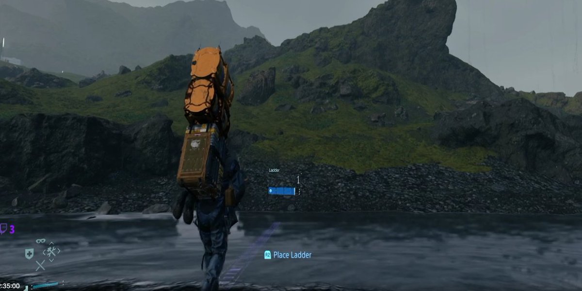 failsamvt's tweet photo. Death Stranding or Backpacking Simulator? I've only done a one night trip but I definitely felt like my pack was twice my size and had everything including the kitchen sink and a live baby😂 #DeathStrading #backpackingProblems https://t.co/GhmX7LtYLT