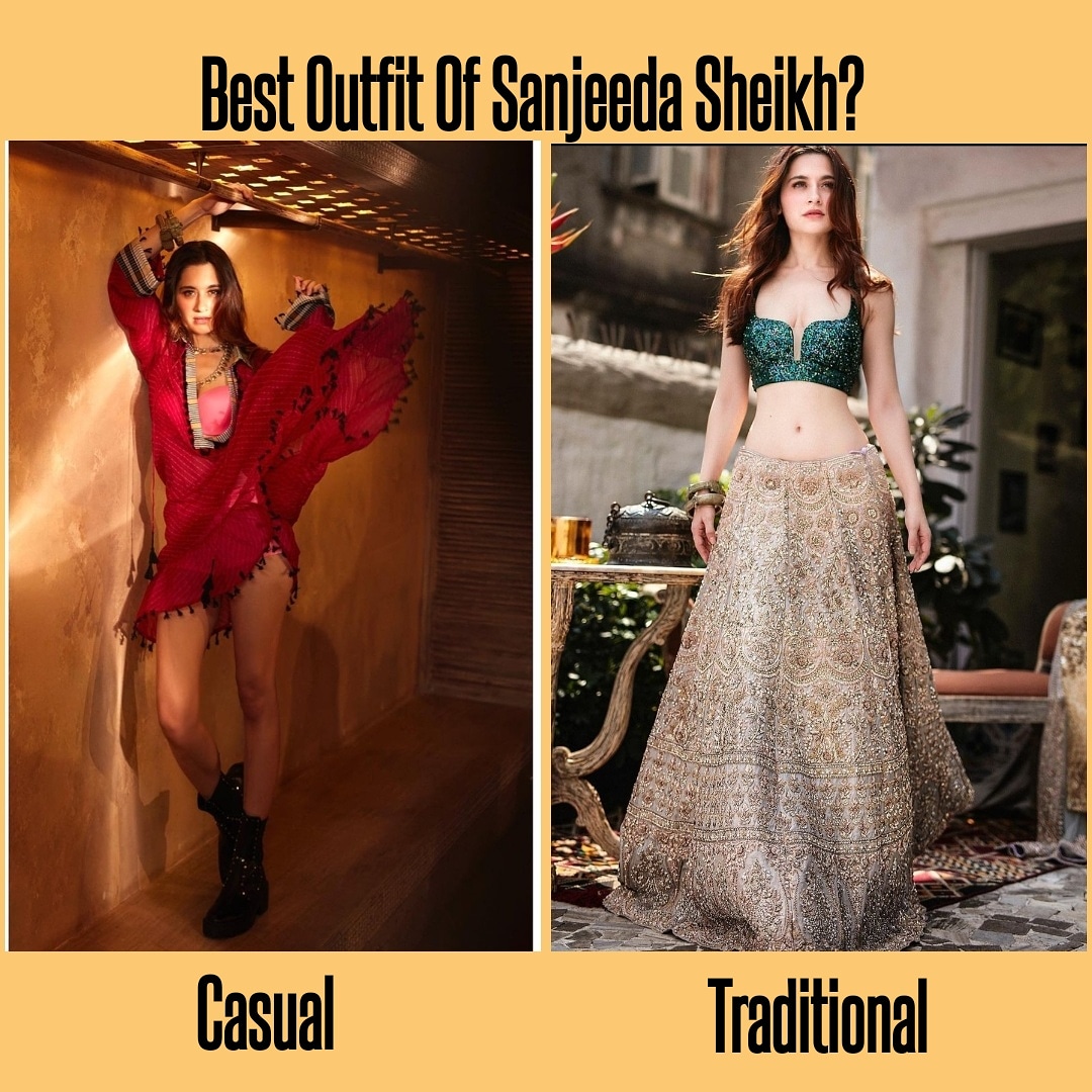 iwmbuzz's tweet photo. Best Outfit Of Sanjeeda Sheikh?
Casual
Traditional
@iamsanjeeda
FOLLOW US ON @iwmbuzz
@Sanjeedashaikh1 #SanjeedaSheikh #bestlooks #Bestoutfits #casualoutfit #traditionalavatar #iwmbuzz https://t.co/LhfphVeyf7