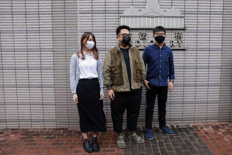 Hong Kong activist Joshua Wong detained for illegal assembly reut.rs/3kVwIA7