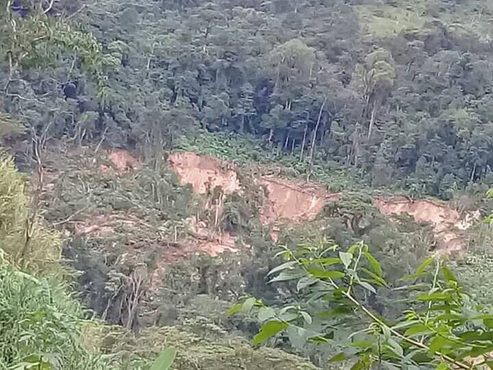 Xelito071's tweet photo. @pcivilchiapas @CNPC_MX El derrumbe. https://t.co/GcRzYBegbp