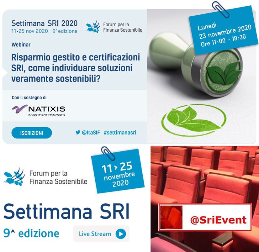 SriEvent's tweet photo. #SriAgenda abt to start โก #Nov23 5pm CET
#AssetManagement and #SRI labels: how to identify truly #sustainableinvestment solutions?
w/in
๐ด #SettimanaSRI ๐ด
9th Italian #SRIWeek
https://t.co/zWuRGPE5A0
#sustainablefinance #esg #greenfinance #SRILabel #responsibleinvestment https://t.co/VFehOlTHNu