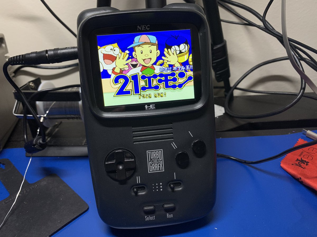 Ifixretro Another Rgbdrv Ips Screen Upgrade For The Turbo Express Pc Engine Gt Handheld System Play Your Tg16 Or Pce Games On The Go With A Crispier And Better Video Display