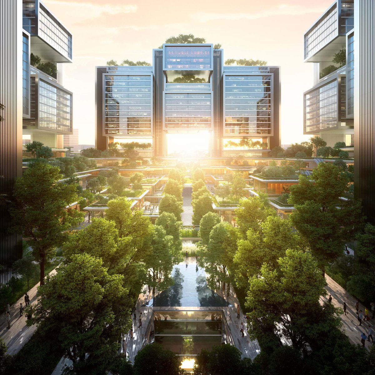 AseanDeveloper's tweet image. Foster + Partners has won the design competition for Guangming Hub, a new transport-oriented development situated on the high-speed rail link that connects Hong Kong, Shenzhen and Guangzhou.

#fosterandpartners #guangminghub #hongkongraillink 

Read more: bit.ly/2J2o1H3