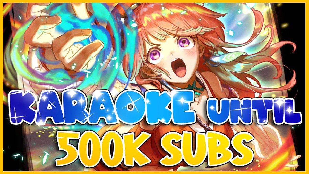 takanashikiara's tweet photo. in 45 minutes!!!!!
doing a spontaneous karaoke marathon stream until i reach 500k subs!!!!!
この後16時からゲリラ耐久カラオケやります！！50万人まで！！

(the stream will be archived)

https://t.co/SgywrN0Q0J https://t.co/PhhgxVNhTk