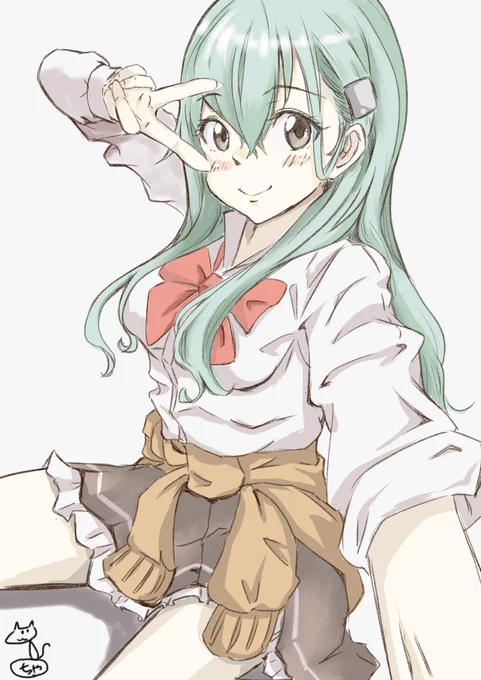 自撮り鈴谷✌️ 