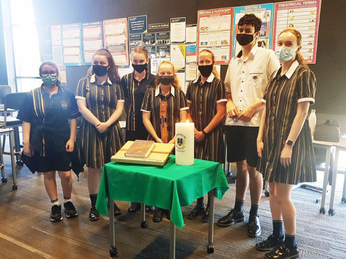 UNITY was the theme of today’s Seeds of Justice virtual seminar. Our Yrs 8 &amp; 9 SRC members joined students from other Mercy schools across Victoria and were inspired &amp; challenged to commit to advancing reconciliation through education &amp; awareness. 
#cmcBendigo #cmcSeedsofJustice