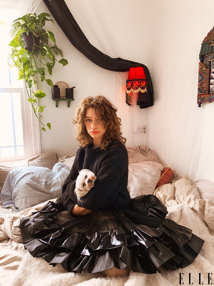 odessaupdated's tweet image. odessa a’zion for elle magazine