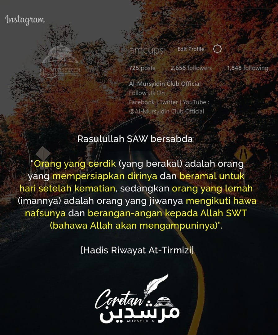 almursyidinclub's tweet photo. [Coretan Mursyidin]

#AMCUPSI
#SUPPORTAMCUPSI
#CEMERLANGBERSAMAUPSIAMC
#Let'sExperienceThegreatnessofIslam
#CoretanMursyidin https://t.co/De4ytaajn9