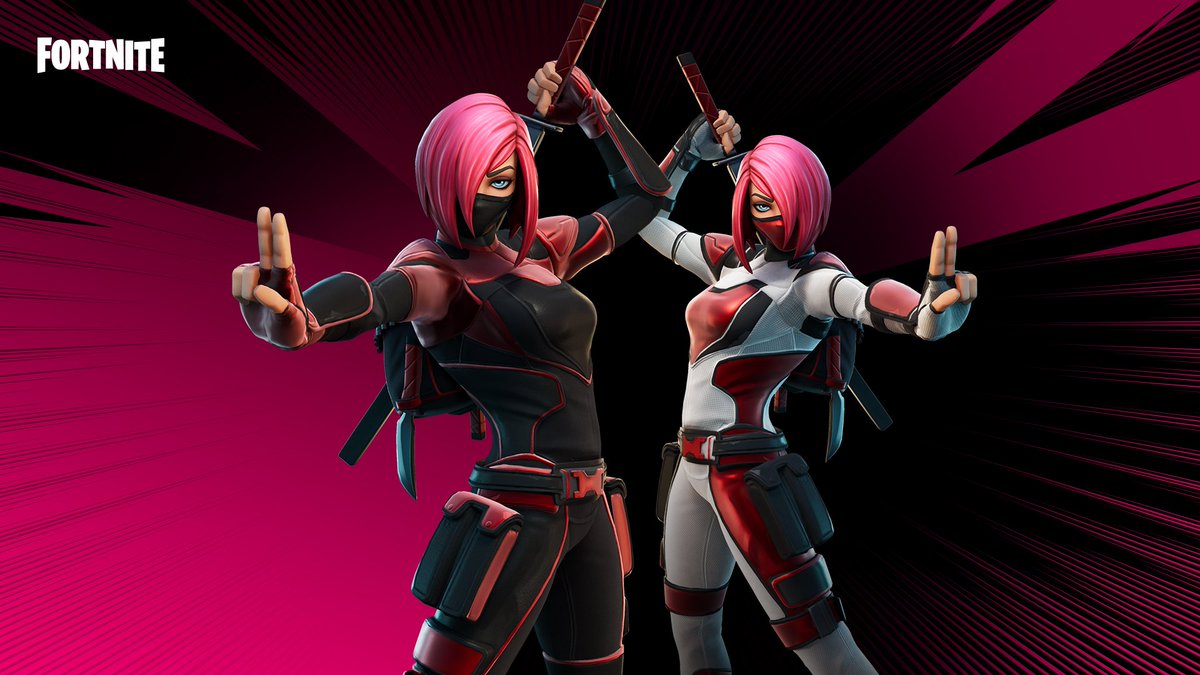 FirtniteGamer's tweet photo. She stops hearts on sight, but that stunning feeling isn't love, it's cold hard steel.

Check out the Heart-Stopper Set in the Item Shop now! https://t.co/V3RxPbDEJe