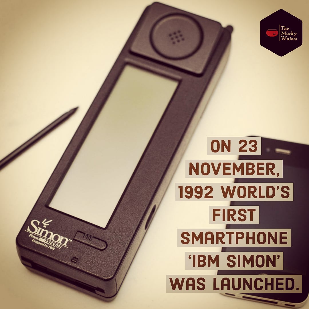 TheMurkyWaters's tweet photo. #ibm #ibmsimon #smartphones #TodayinHistory #OnThisDay #didyouknow #themurkywaters @IBM 

Visit: https://t.co/AgWGTosyUl

Did you know ? https://t.co/4w42ueQDA9