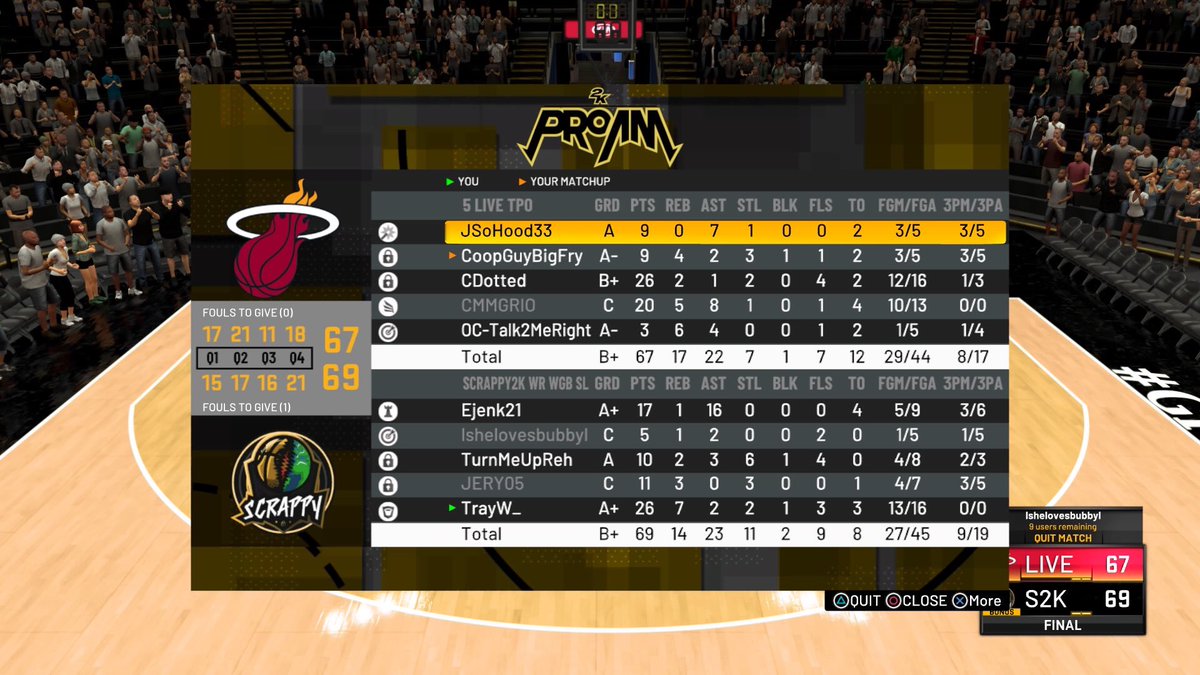 Scrappy 2K (@scrappy2k_) on Twitter photo GGs to 5 LIVE as we advance to RD2 in <a href="/TPOLeague/">Szn13π</a> Preseason ππ€
PG: <a href="/ejenk21/">Β£RΓβ¬ π ERIC</a>
SG: <a href="/shelovesbubby/">G π</a>
SF: <a href="/JirehW_/">Reh</a>
PF: <a href="/Jery_FL/">JERY05π©π΄</a>
C: <a href="/TrayW_/">πͺβ€οΈβπ©Ή</a>
<a href="/GsTaR____/">Coach G</a> <a href="/Big_Brudda_PURP/">Coach Purp</a> @RankEm_ <a href="/TexasStarrr_/">Jay Epps</a> GGs to 5 LIVE as we advance to RD2 in <a href="/TPOLeague/">Szn13π</a> Preseason ππ€
PG: <a href="/ejenk21/">Β£RΓβ¬ π ERIC</a>
SG: <a href="/shelovesbubby/">G π</a>
SF: <a href="/JirehW_/">Reh</a>
PF: <a href="/Jery_FL/">JERY05π©π΄</a>
C: <a href="/TrayW_/">πͺβ€οΈβπ©Ή</a>
<a href="/GsTaR____/">Coach G</a> <a href="/Big_Brudda_PURP/">Coach Purp</a> @RankEm_ <a href="/TexasStarrr_/">Jay Epps</a>