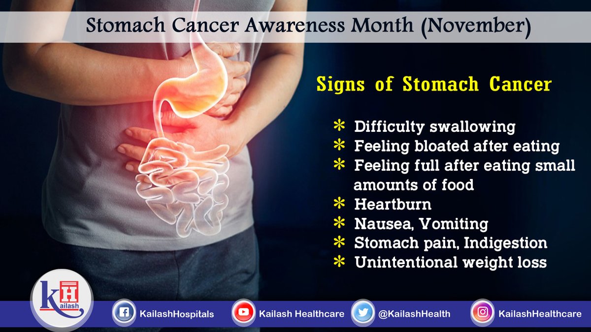KailashHealth's tweet image. Experiencing frequent heartburns, indigestion &amp;amp; bloating after eating? It indicates Stomach Cancer. 

Consult our Gastroenterologists. 
Book an Appointment: kailashhealthcare.com 

#stomachcancerawareness #Frequentindigestion #GastroProblem #stomachpain #acidityheartburn