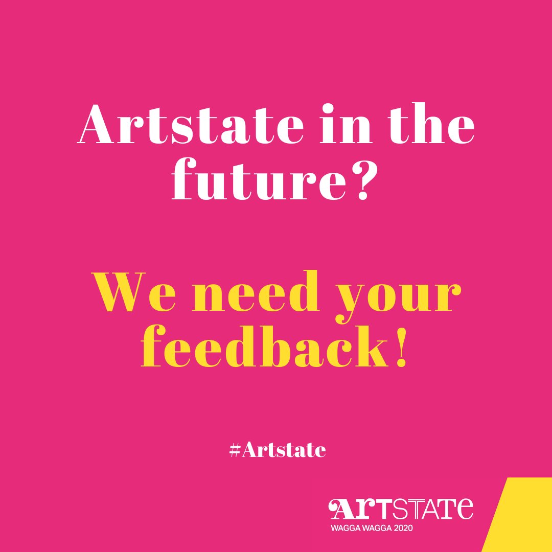 artstatensw's tweet photo. Have you attended any Artstate over the past 4 years? If so, we invite you to provide your feedback on the impact the event has had on arts and cultural practice in regional NSW and how to shape its future.
 
Click here for more and to complete a survey! https://t.co/TC5JvHfMTu https://t.co/btndzvUScH