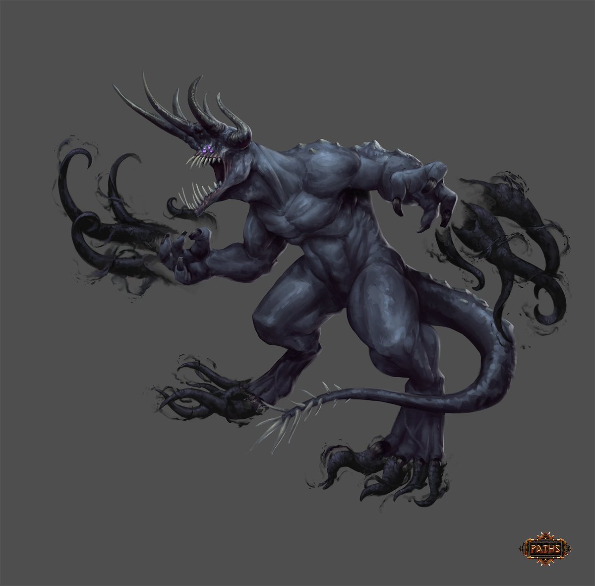 PathsRPG's tweet image. "Oh no. Which one do I summon? The Gov'Nauth or the Ghaust?" - Novice Necromancer #ttrpg #rpg #pathsrpg #worldbuilding