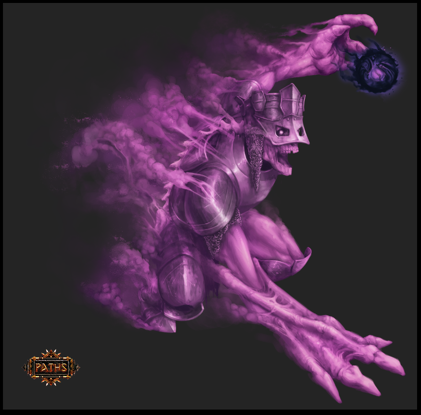 PathsRPG's tweet image. "Oh no. Which one do I summon? The Gov'Nauth or the Ghaust?" - Novice Necromancer #ttrpg #rpg #pathsrpg #worldbuilding