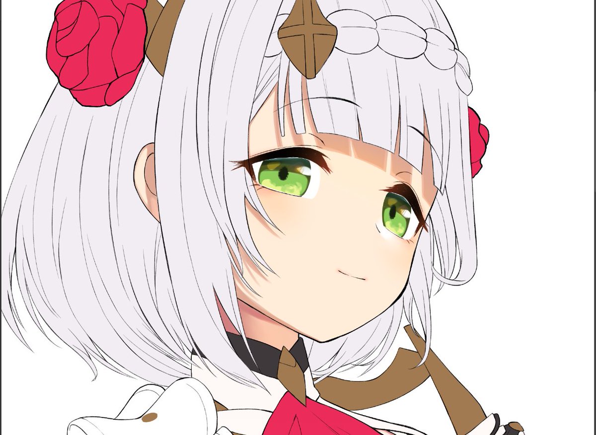 ノエル(原神) 「kawaii 」|やま兎。のイラスト