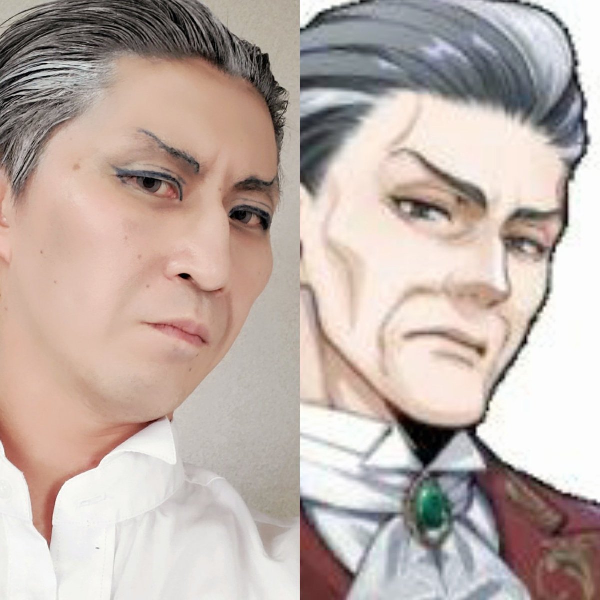 Xen せん あまり２次元にワシ鼻キャラがいなくて ワシ鼻 じゃなかったらなー とか思ってたけど ツイステのトレイン先生が死ぬほどかっこいいので 言い訳する前に努力をしなさい という素晴らしい授業をしていただいている 先生ありがとう コスプレ