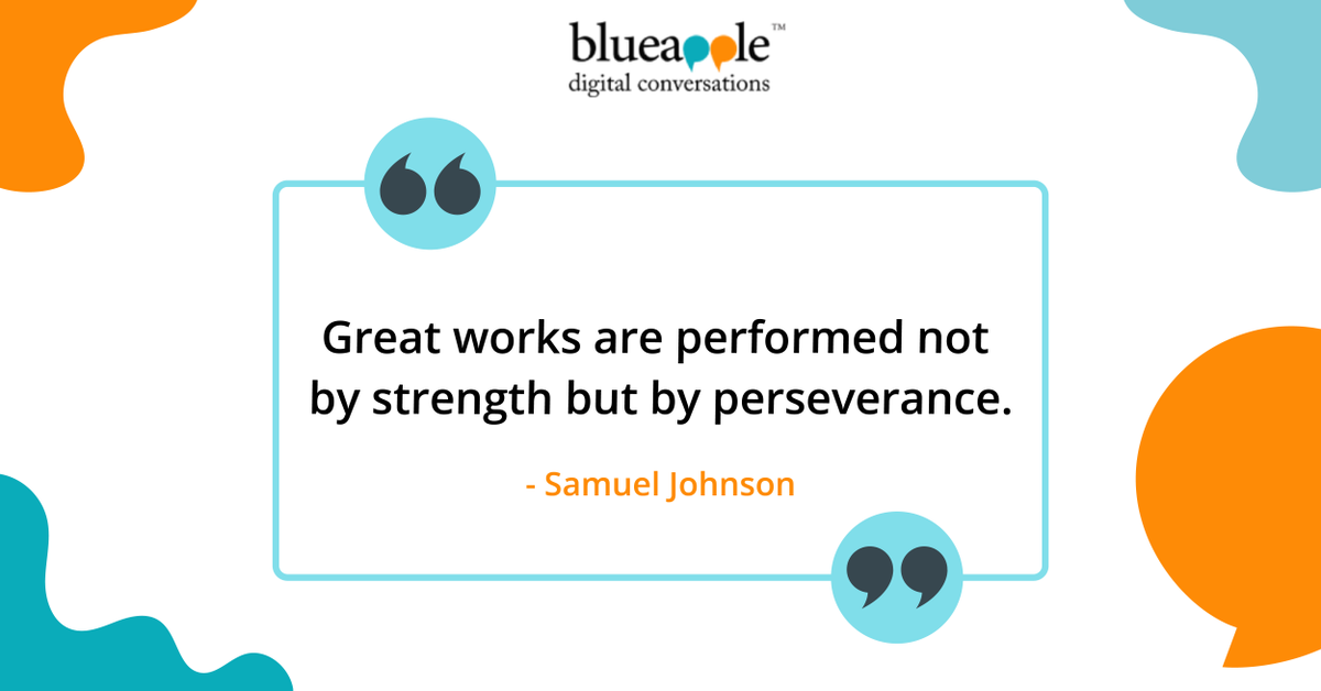BlueAppleonline's tweet photo. If it is the sheer magnitude of the task that is worrying you, break it down into smaller tasks and tell yourself to just focus on getting the small task done first.
#BlueappleTechnologies #MondayMotivation #MondayThoughts #eLearningCompany #Positivity https://t.co/u28NJPH1xC