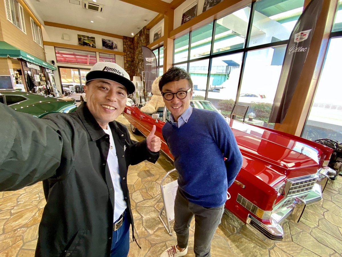 JimmieGarage's tweet photo. ウイングオートは敷居が高い？？果して それは本当なのか？？
噂を確かめるべく 突撃取材してみました！😆
#アメ車好きな人と繋がりたい 
#ウイングオート
#wingauto 
#シボレー名岐 https://t.co/La2jdfACFz