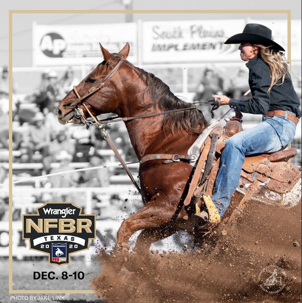 rodeo_finals's tweet photo. Breakaway Roping is taking center stage Dec. 8-10 inside Globe Life Field at 10 am CT. https://t.co/v8NddE3lOm