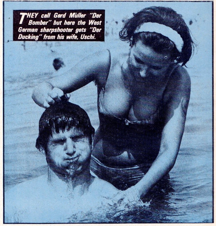 #139 - Gerd MullerSomeone got a raise for the "Der Ducking" comment....