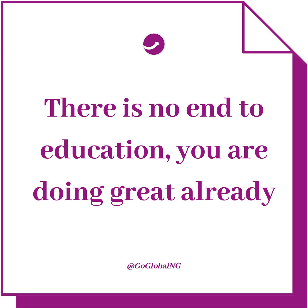 GoglobalHQ's tweet photo. Whether you're learning offline or online, I believe this will be helpful.
Good morning, go smash your week.
#mondaymotivation
#goglobalafrica
#goglobalhub
#ekitistate https://t.co/NHNNLC8Rna
