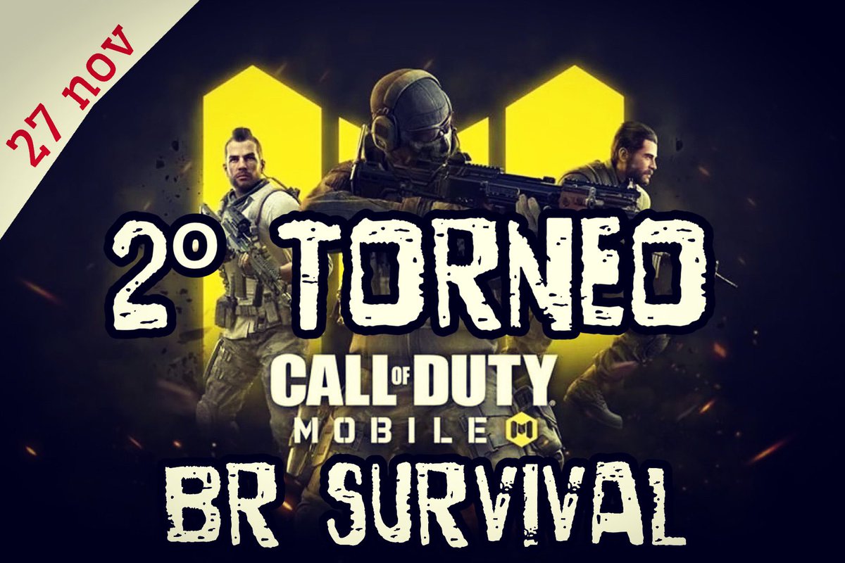 ElSpicyTM's tweet photo. ¿Quieres participar en el Torneo Survival del #CoDMobile del 27 Nov a la 20h de España en @trovolive? Aquí tienes las instrucciones y premios
https://t.co/M25HBZX1HS
Ayúdame a que sea un buen torneo y eso sólo depende de ti y de @PromoTrovo #Callofdutymobile #codmobiletournament https://t.co/xSCrKHL48Z