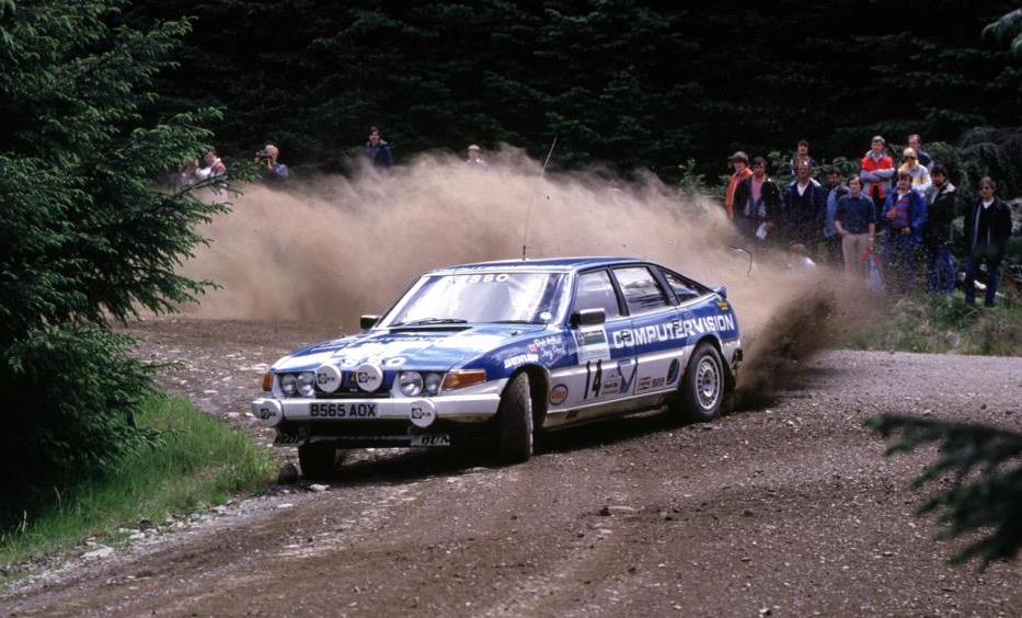 I rarely post tweets about rallying, but the late Tony Pond would have turned 75 today, & he rallied one of my favourite British cars of the '70s & '80s, the Rover SD1 Vitesse, so here's Pond giving an SD1 Vitesse the beans en route to 5th on the '85 #ScottishRally. #RIP (1/3) https://t.co/hwKtw5cLhR