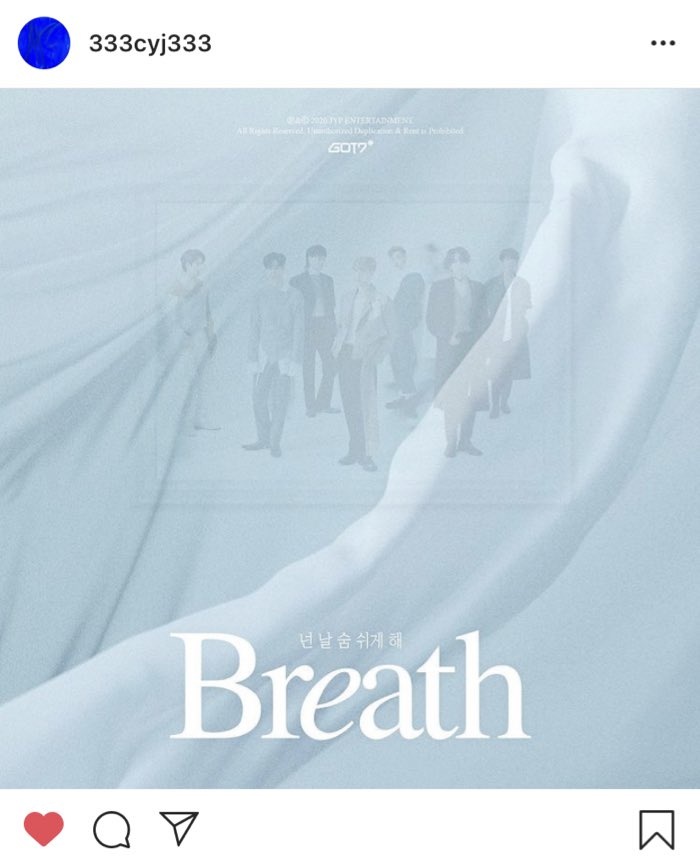 myloveyugy's tweet photo. Es post de ig de youngjae dice:
"Ya salioooooo! Esta vez participé en la canción principal, así que por favor dale mucho amor! #.Ahgase"

SI YOUNGJAE DICE QUE LE DEMOS MUCJO AMOR LE DAMOS MUCHO AMOR
#GOT7_BreathRelease
#GOT7_Breath @GOT7Official https://t.co/ADCm4FmU2c