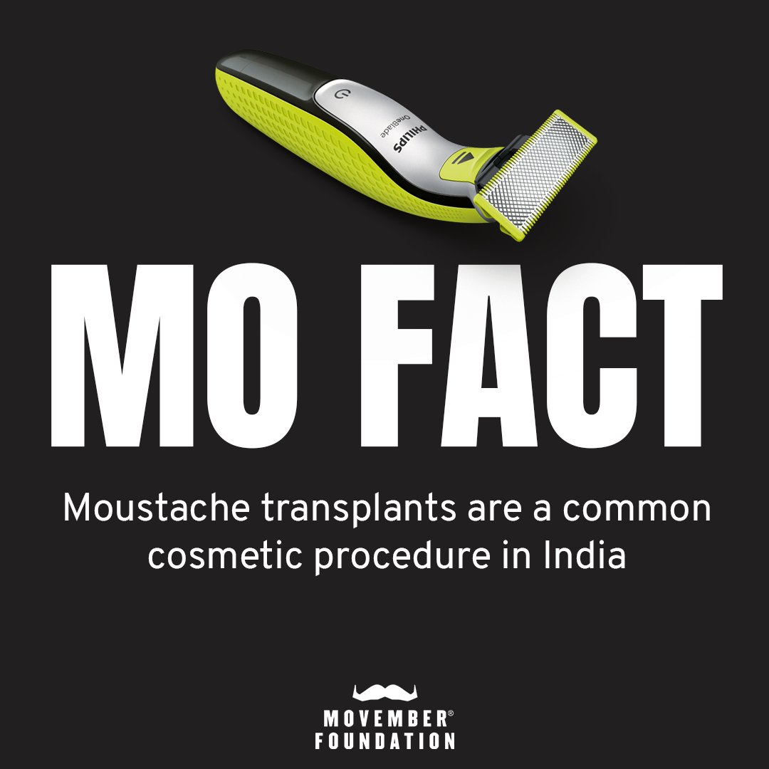 For those who grow the thin, sparse or shraggly, would you have considered a transplant?

No matter how you’re growing, we hale every moustache as heroic, so with 1 week left of mo’ing, finish strong.

Donate and support life-changing moustaches at Movember.com/donate