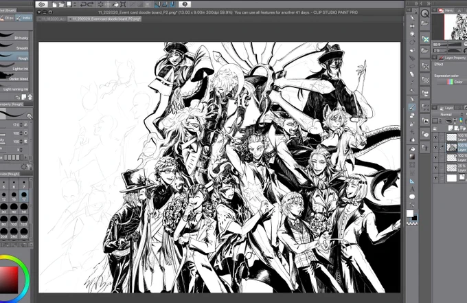 And this is what the full canvas be looking now now– almost thereeeee 