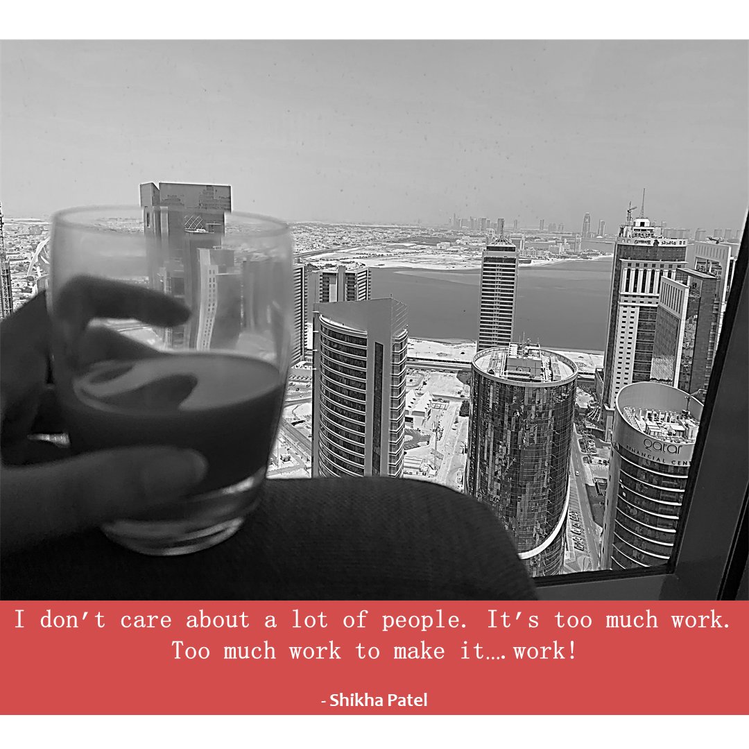 iamshikha2021's tweet photo. Do I care?
@Write_India @Writersmelon @readers_cosmos @curiousreaderin @TSBookClub #shikhapatel #s_nympheye @_NIAClub @Happy_Mondays @JustReadingJess @notionpress @BlueRoseMag1 #qatarwrites #qatarreads https://t.co/ZQyIDyVZkz