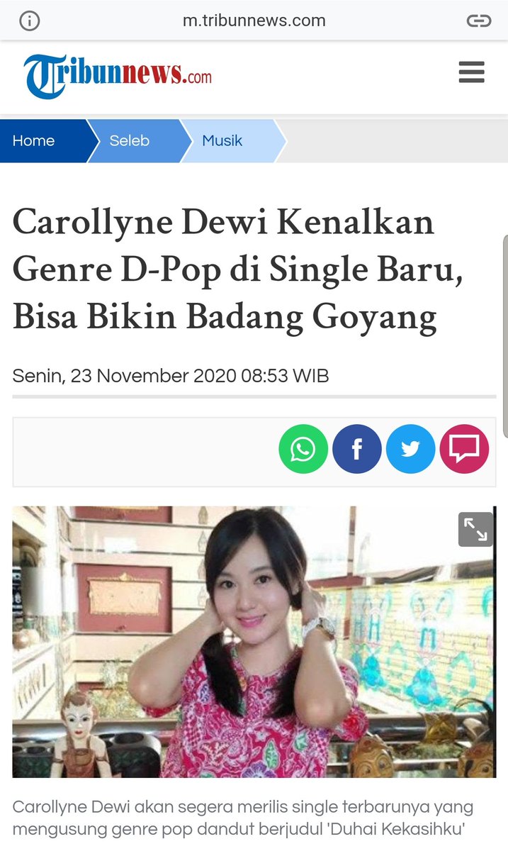 CarollyneDewi's tweet image. Thank u tulisan beritanya tmn2 wartawan, ya walaupun ada cucu2 nya hahaa 😅😅🙏 #thanksforsupport #duhaikekasihku
