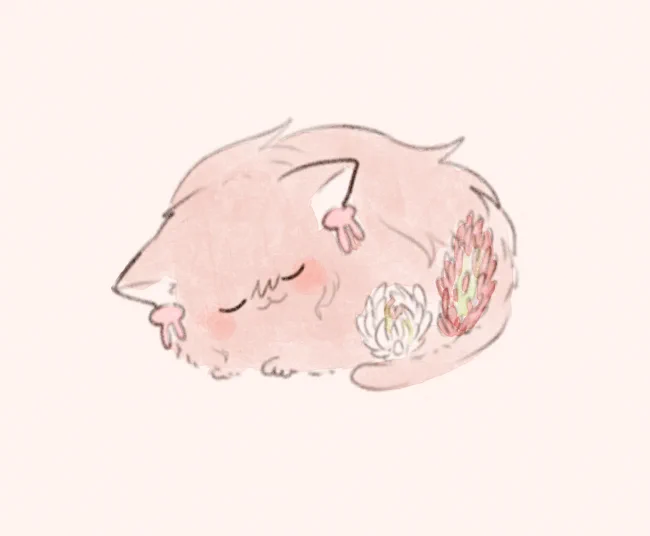 おけけフラワー(麦) 