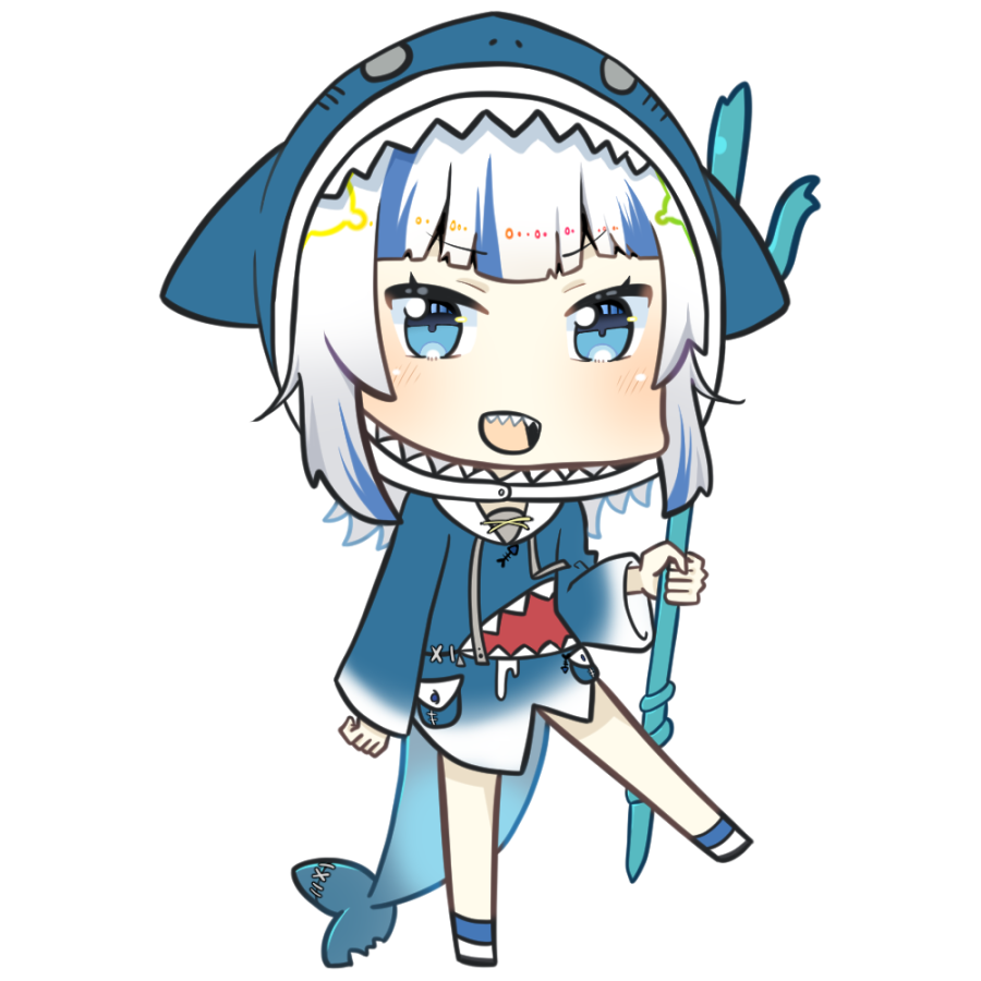 がうるぐら がうるぐらちゃんのアクキー作ってみました よければぜひ T さかいワカ C101金曜西ほ11aのイラスト