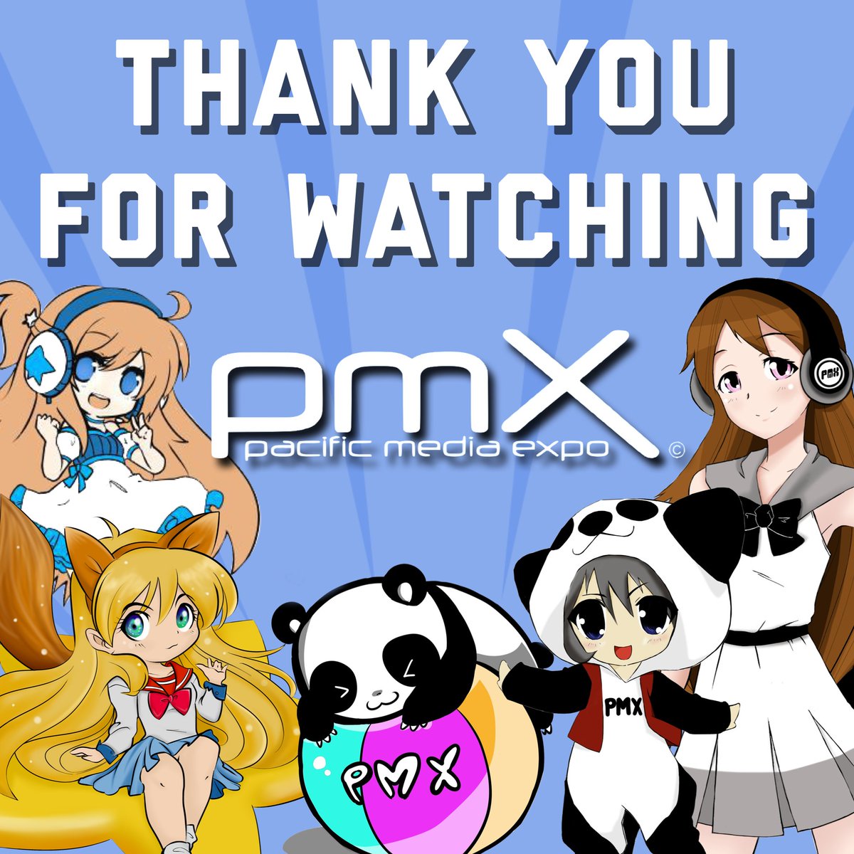 PacificMediaXpo's tweet photo. From our PMX Family to yours, thank you for attending #PMX2020! We had so much fun interacting with everyone from the safety of our own homes.  We hope that next year, it will be safer so we can see you all in person. https://t.co/xVovLII4Sv