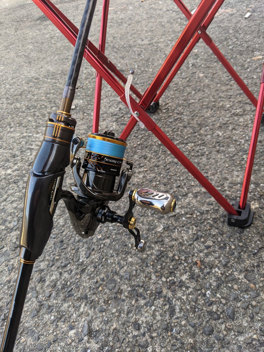 tacoske6's tweet photo. 今日は釣れるっかなー🤔
コンスタントに
釣りたいので練習にきた🤓
#アジ
#アジング
#練習
#SHIMANO
#Soare
#Ci4
#xtune
#LIVRE
#映えハン https://t.co/58xNmRO1dR