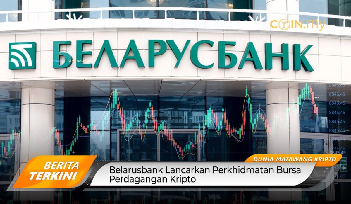 Berita hari ini: Belarusbank lancarkan perkhidmatan bursa perdagangan kripto

buff.ly/2Kp4yRk

#coindotmy #ilmukripto #duniakripto #bitcoin #bitcoinmalaysia #blockchain #eth #btc #blockchainmalaysia #fintech #ripple #ethereum #cashless #xrp #cryptoeducation