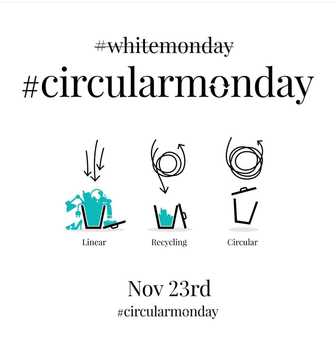LFS2020's tweet photo. It’s Monday, #circularmonday. Haven’t heard about it?

#changemakers #sustainablefashion #sustainabledevelopmentgoals #sdgs #sdgs2030 #sustainability #sustainableconsumption #circulareconomy #makefashioncircular #upcycle #upcycledclothing #lfs2020 https://t.co/121vqA8gZl