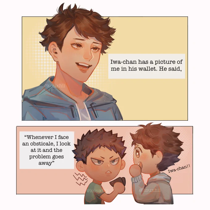 ?‍♂️#haikyuu #iwaoi 