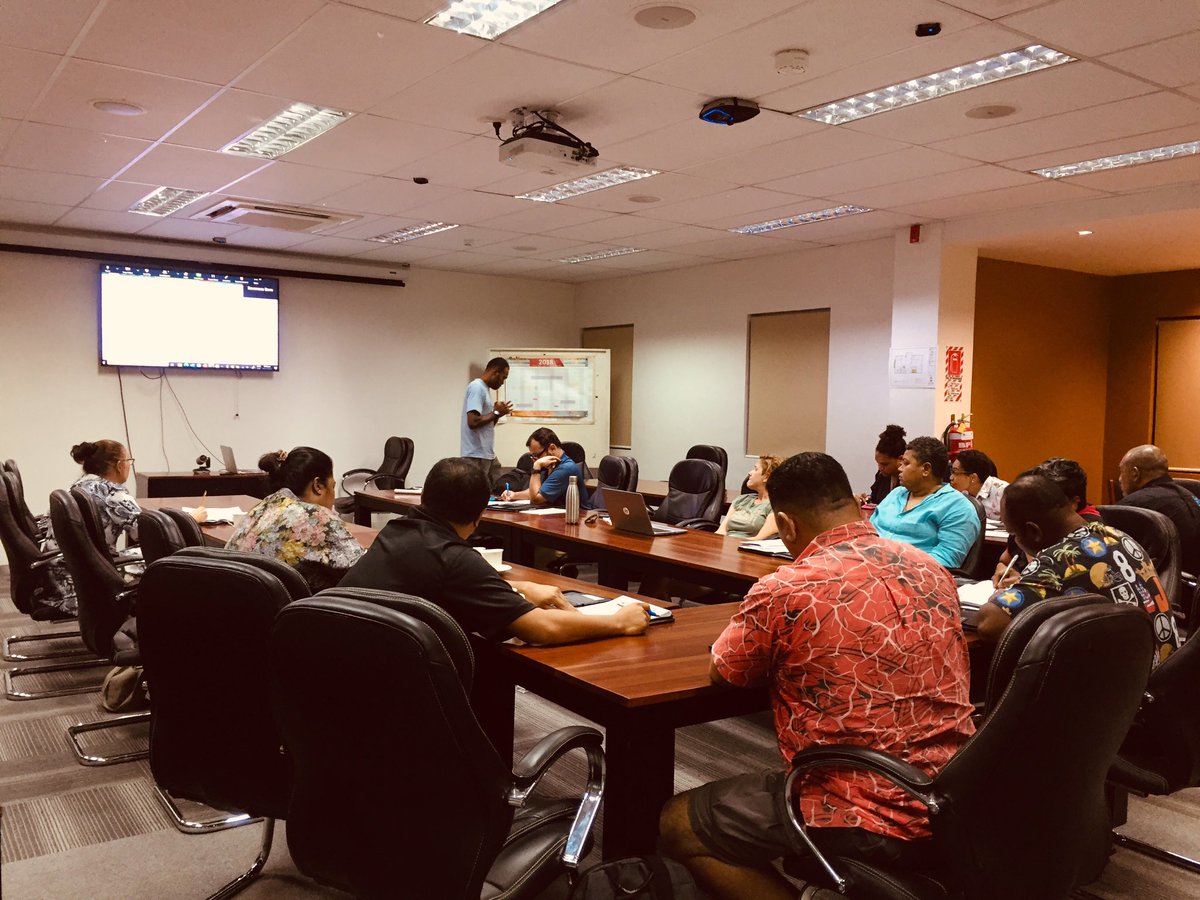 EngineFiji's tweet photo. Drawing close to the end of the 3month Survive, Revive &amp; Grow program, the FEE 2020 cohort are pushing ahead with the learnings from the various classroom sessions. Adopting new ways of business and understanding how to run their business better.

#SupportingLocalBusiness https://t.co/ko2ZKDQTJD