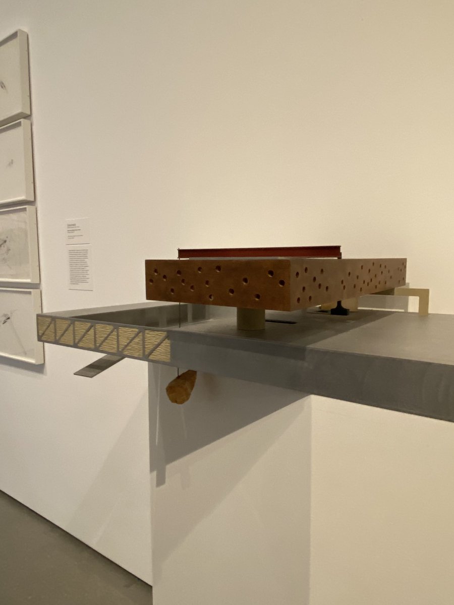 architext14's tweet image. I thought the rock was a koolhaas joke, but it was part of the structural system designed by Cecil balmond. Bordeaux house #oma