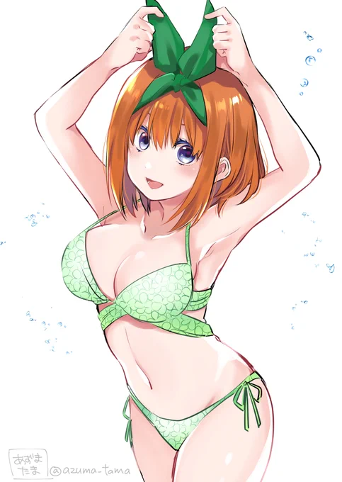 季節はずれな水着四葉 #五等分の花嫁 