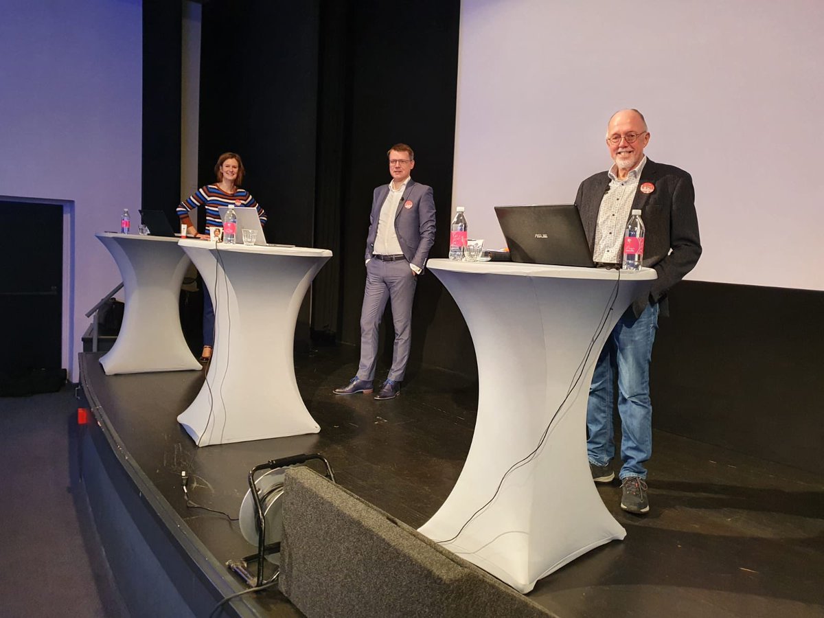 Bestuursvergadering gaat zo beginnen.