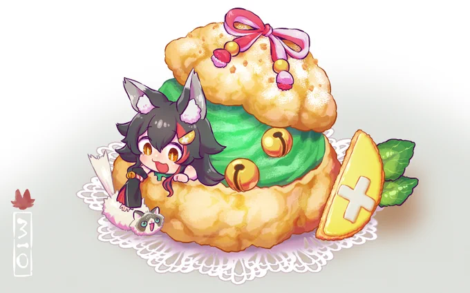 #みおーん絵 ミオしゃわさびシュー 