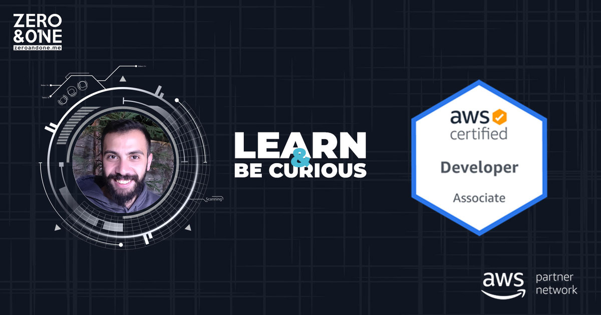 zeroandoneme's tweet photo. We proudly congratulate our very own Abed Bilani on becoming an AWS Certified Developer - Associate
Keep moving forward!
#aws #developer #cloudcomputing #awscertified #Zeroandone https://t.co/QbgOJuLyWU