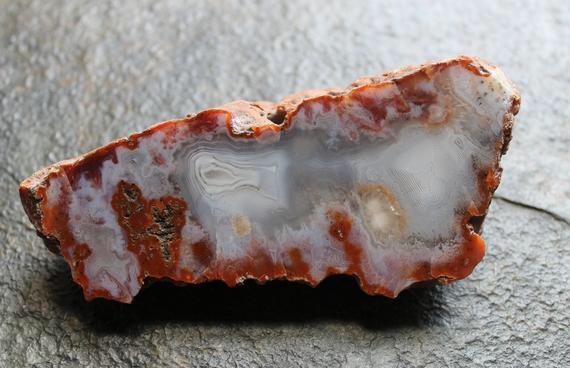 noelle: red and white agate